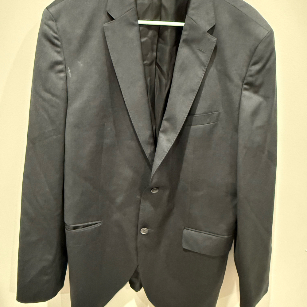 Hugo Boss Reda Suit Jacket Johnstons Regular Fit 44R Black